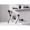 Sprchová a vanová baterie Hansgrohe Logis bez podomítkového tělesa matná černá 71407670