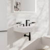 Umyvadlová baterie Hansgrohe Tecturis E s clic-clacem matná černá 73030670