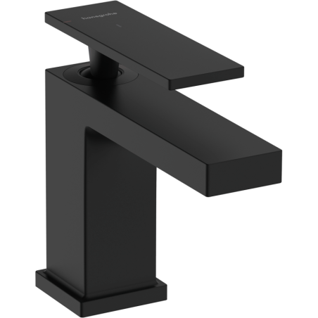 Umyvadlová baterie Hansgrohe Tecturis E bez výpusti matná černá 73001670
