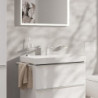 Umyvadlová baterie Hansgrohe Tecturis E bez výpusti matná bílá 73001700