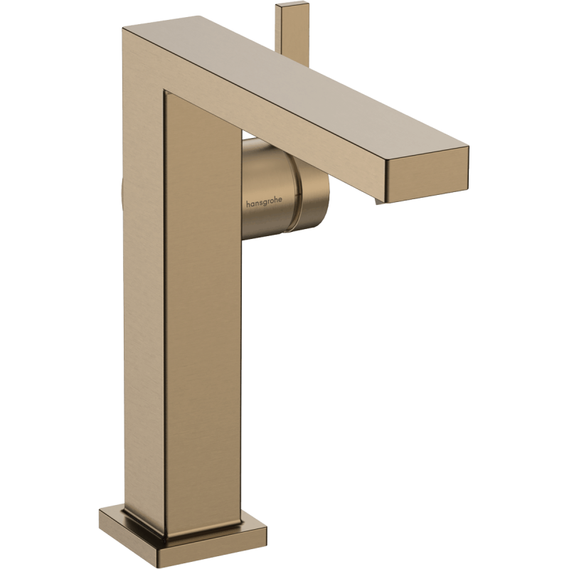 Umyvadlová baterie Hansgrohe Tecturis E s clic-clacem kartáčovaný bronz 73040140