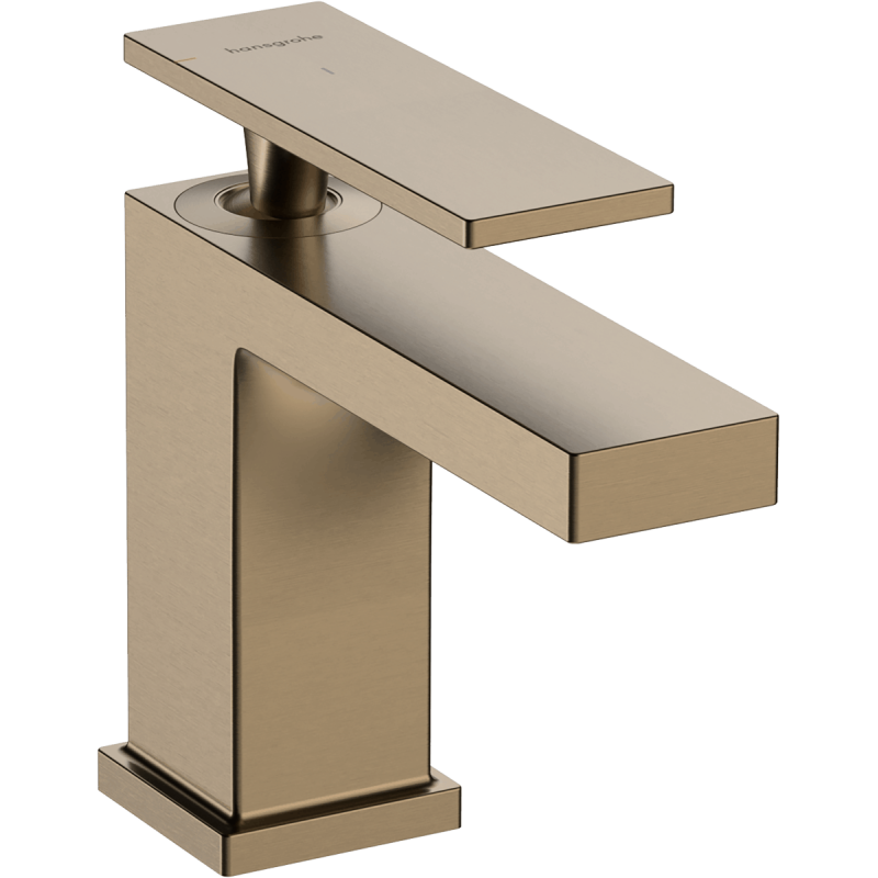 Umyvadlová baterie Hansgrohe Tecturis E s výpustí kartáčovaný bronz 73002140