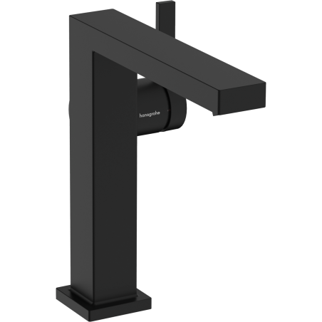Umyvadlová baterie Hansgrohe Tecturis E bez výpusti matná černá 73041670