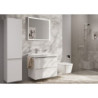 Umyvadlová baterie Hansgrohe Tecturis E bez výpusti matná bílá 73041700