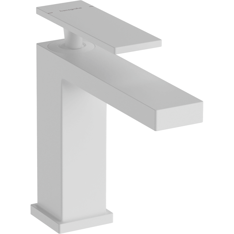 Umyvadlová baterie Hansgrohe Tecturis E s výpustí matná bílá 73010700