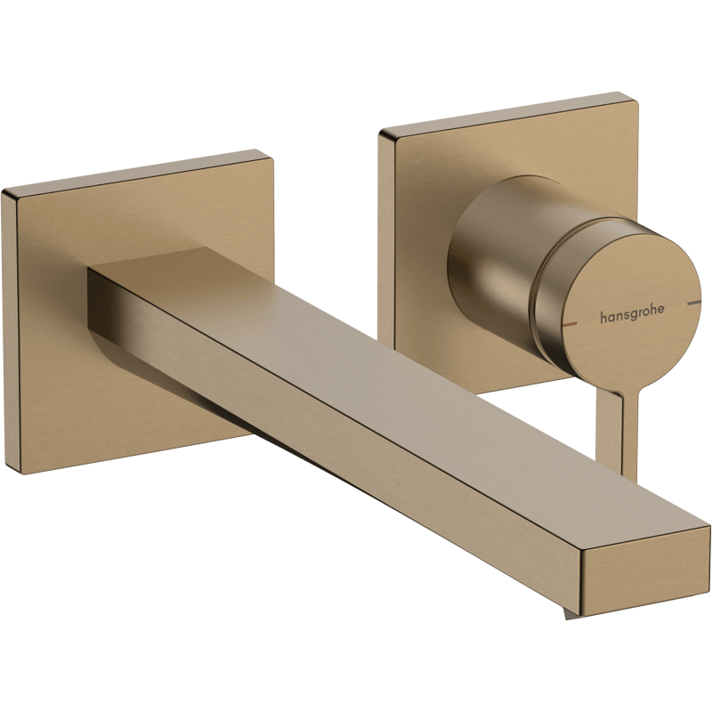 Umyvadlová baterie Hansgrohe Tecturis E bez podomítkového tělesa kartáčovaný bronz 73051140