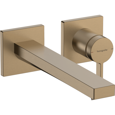 Umyvadlová baterie Hansgrohe Tecturis E bez podomítkového tělesa kartáčovaný bronz 73051140