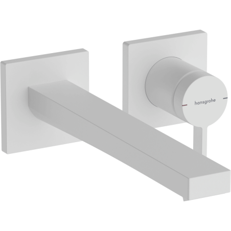 Umyvadlová baterie Hansgrohe Tecturis E bez podomítkového tělesa matná bílá 73051700