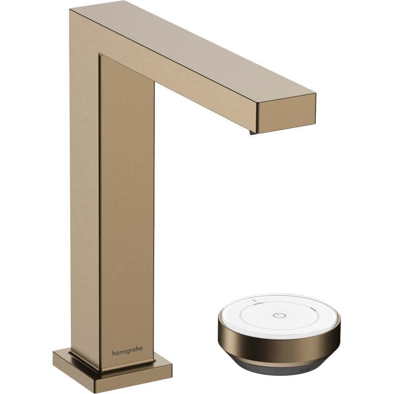 Umyvadlová baterie Hansgrohe Tecturis E s výpustí kartáčovaný bronz 73053140