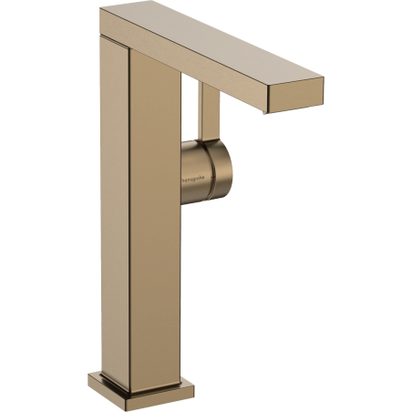 Umyvadlová baterie Hansgrohe Tecturis E s výpustí kartáčovaný bronz 73060140