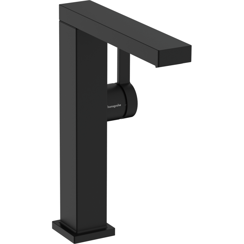 Umyvadlová baterie Hansgrohe Tecturis E s výpustí matná černá 73060670