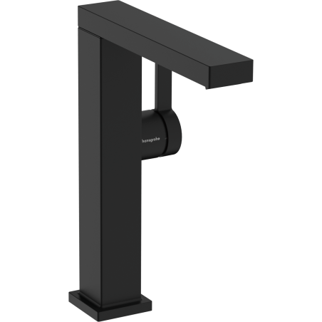 Umyvadlová baterie Hansgrohe Tecturis E s výpustí matná černá 73060670