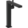 Vysoká umyvadlová baterie Hansgrohe Tecturis E s clic-clacem matná černá 73070670