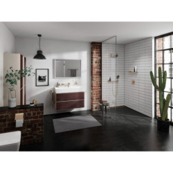 Umyvadlová baterie Hansgrohe Tecturis E bez výpusti kartáčovaný bronz 73021140