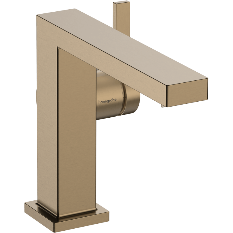 Umyvadlová baterie Hansgrohe Tecturis E bez výpusti kartáčovaný bronz 73021140