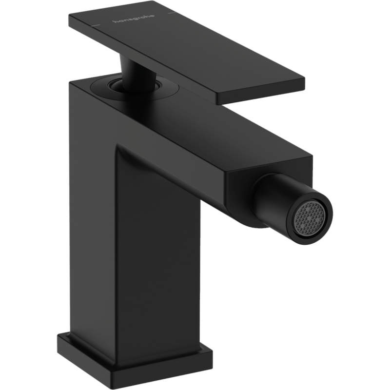 Bidetová baterie Hansgrohe Tecturis E s výpustí matná černá 73200670