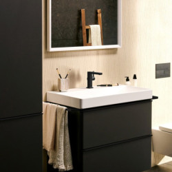 Umyvadlová baterie Hansgrohe Tecturis E bez výpusti matná černá 73021670