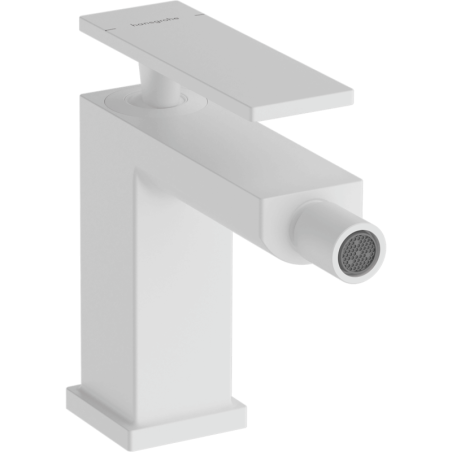 Bidetová baterie Hansgrohe Tecturis E s výpustí matná bílá 73200700