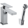 Umyvadlová baterie Hansgrohe Tecturis E s bidetovou sprškou chrom 73210000