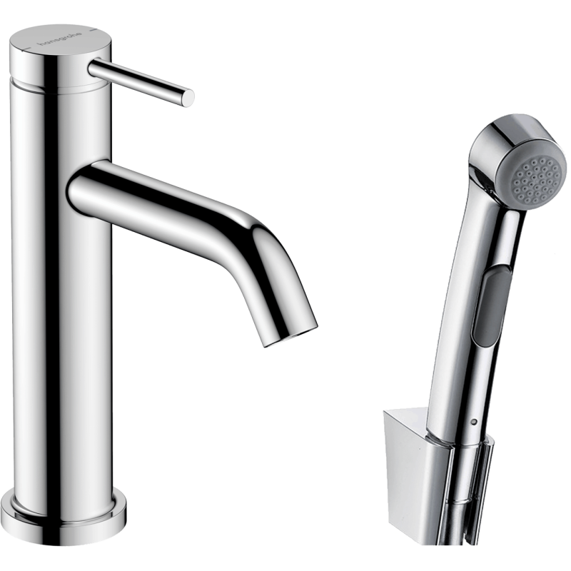 Umyvadlová baterie Hansgrohe Tecturis S s bidetovou sprškou chrom 73211000