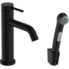 Umyvadlová baterie Hansgrohe Tecturis S s bidetovou sprškou matná černá 73211670