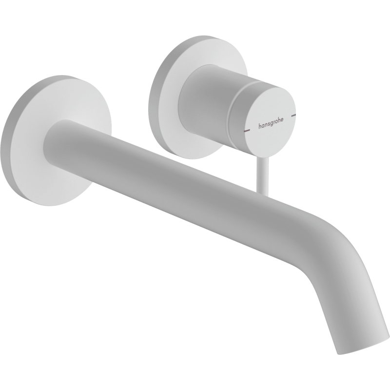 Umyvadlová baterie Hansgrohe Tecturis S bez podomítkového tělesa matná bílá 73351700