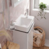 Ventil umyvadlový Hansgrohe Tecturis S bez výpusti chrom 73313000