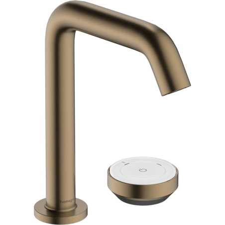 Umyvadlová baterie Hansgrohe Tecturis S s výpustí kartáčovaný bronz 73353140