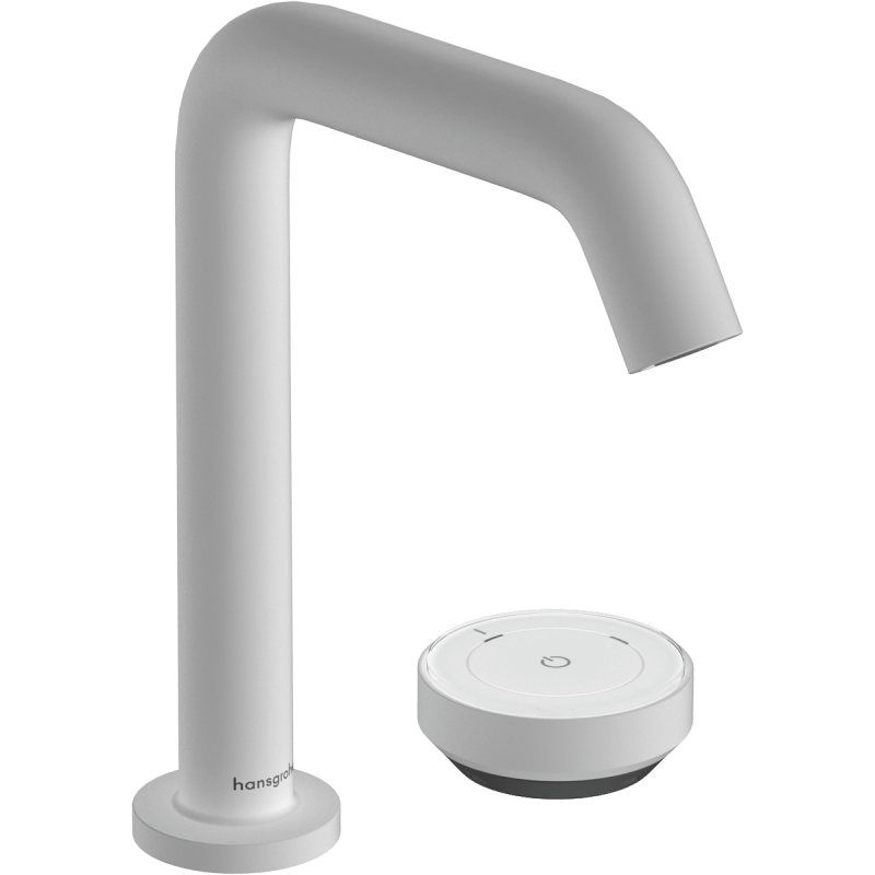 Umyvadlová baterie Hansgrohe Tecturis S s výpustí matná bílá 73353700