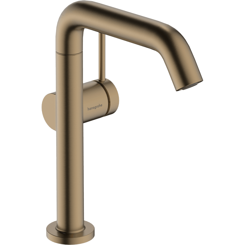 Umyvadlová baterie Hansgrohe Tecturis S s clic-clacem kartáčovaný bronz 73360140