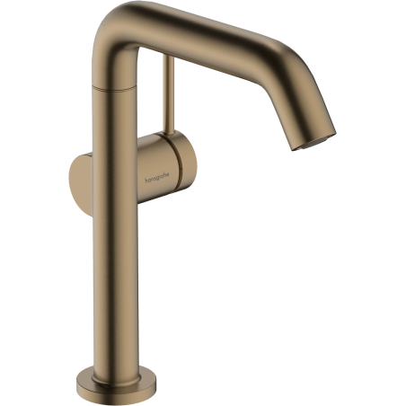 Umyvadlová baterie Hansgrohe Tecturis S s clic-clacem kartáčovaný bronz 73360140