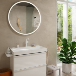 Umyvadlová baterie Hansgrohe Tecturis S s clic-clacem matná bílá 73360700