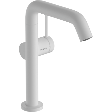Umyvadlová baterie Hansgrohe Tecturis S s clic-clacem matná bílá 73360700