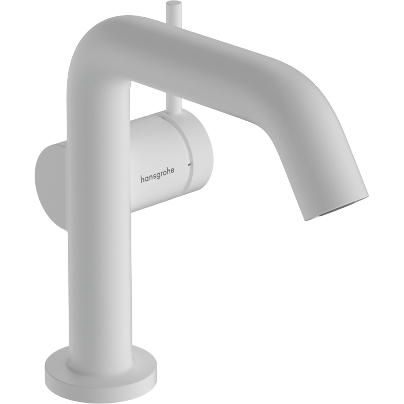 Umyvadlová baterie Hansgrohe Tecturis S s clic-clacem matná bílá 73320700