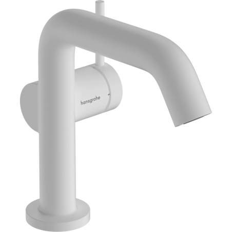 Umyvadlová baterie Hansgrohe Tecturis S s výpustí matná bílá 73323700