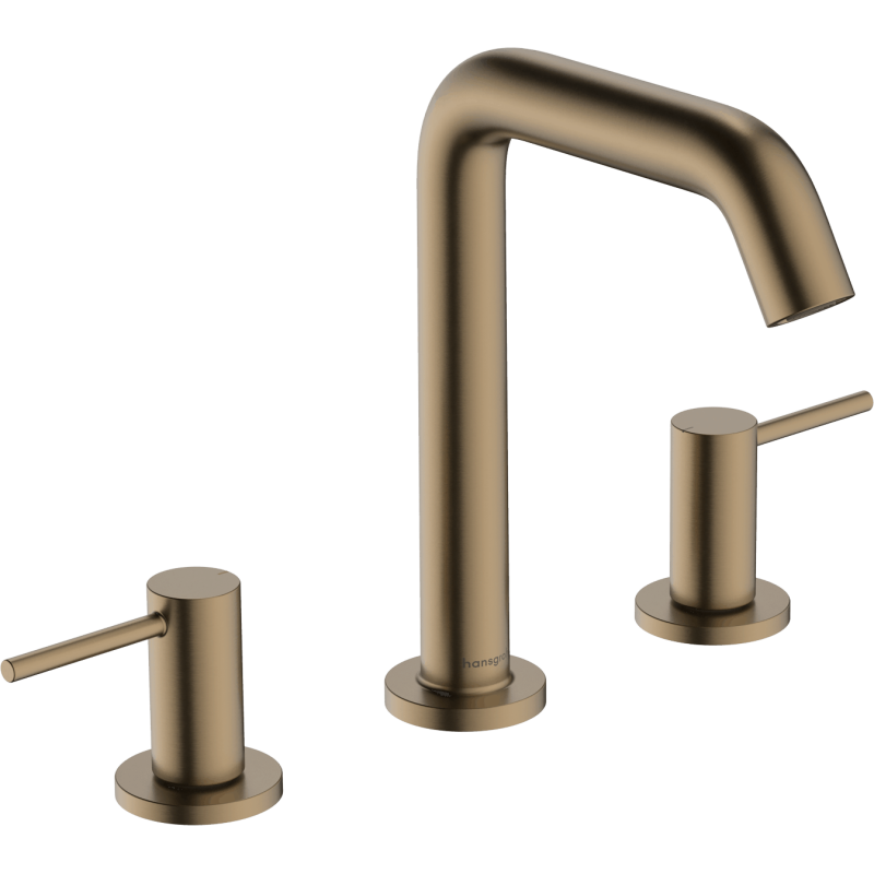 Umyvadlová baterie Hansgrohe Tecturis S s clic-clacem kartáčovaný bronz 73330140