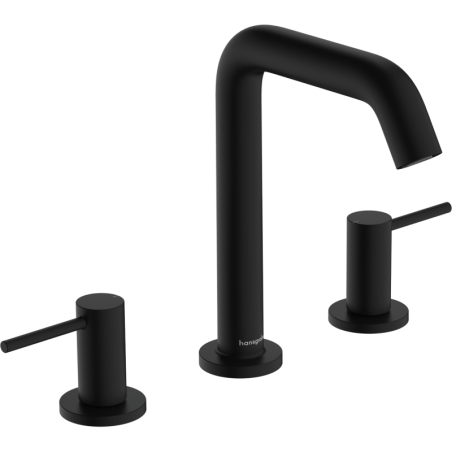 Umyvadlová baterie Hansgrohe Tecturis S s clic-clacem matná černá 73330670