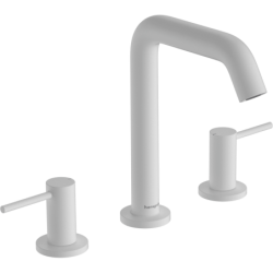 Umyvadlová baterie Hansgrohe Tecturis S s clic-clacem matná bílá 73330700