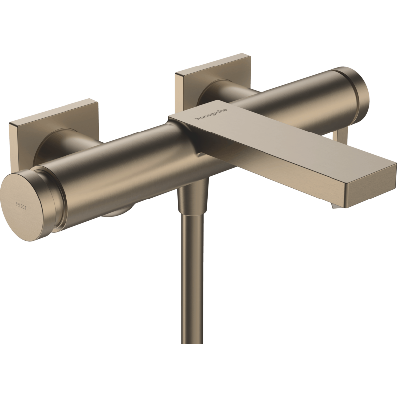 Vanová baterie Hansgrohe Tecturis E bez sprchového setu 150 mm kartáčovaný bronz 73420140
