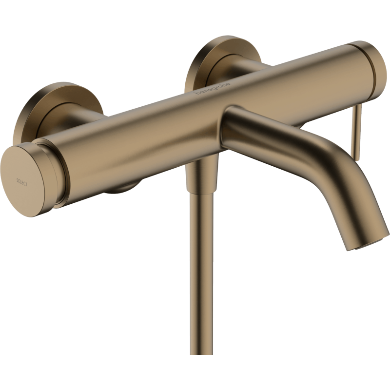 Vanová baterie Hansgrohe Tecturis S bez sprchového setu 150 mm kartáčovaný bronz 73422140