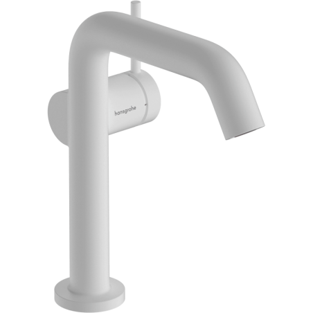 Umyvadlová baterie Hansgrohe Tecturis S bez výpusti matná bílá 73341700