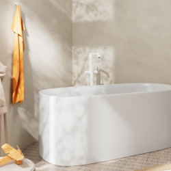Vanová baterie Hansgrohe Tecturis S se sprchovým setem matná bílá 73440700