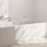 Vanová baterie Hansgrohe Tecturis E bez podomítkového tělesa matná bílá 73443700