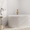 Vanová baterie Hansgrohe Tecturis E se sprchovým setem kartáčovaný bronz 73445140