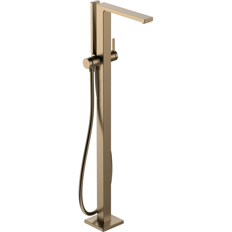 Vanová baterie Hansgrohe Tecturis E se sprchovým setem kartáčovaný bronz 73445140