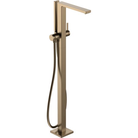Vanová baterie Hansgrohe Tecturis E se sprchovým setem kartáčovaný bronz 73445140