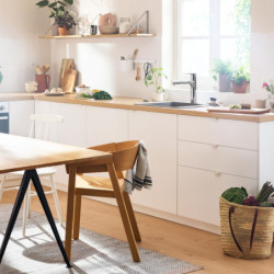 Dřezová baterie Hansgrohe Zesis M33 s vytahovací sprškou, 2 proudy chrom 74823000