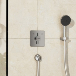 Sprchová a vanová baterie Hansgrohe DuoTurn Q bez podomítkového tělesa chrom 75414000