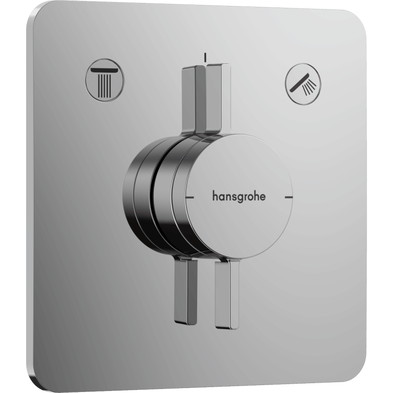 Sprchová a vanová baterie Hansgrohe DuoTurn Q bez podomítkového tělesa chrom 75414000