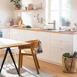 Dřezová baterie Hansgrohe Zesis M33 s vytahovací sprškou, 2 proudy nerez 74823800